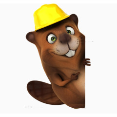 免抠素材钻地鼠图片