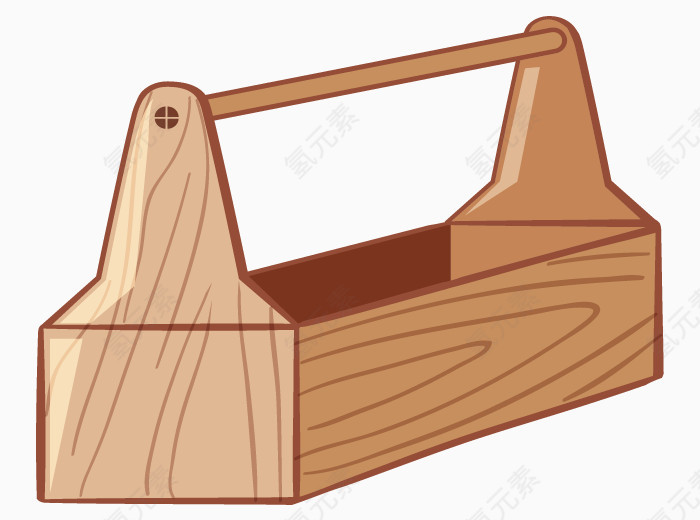 装修建筑工具木箱