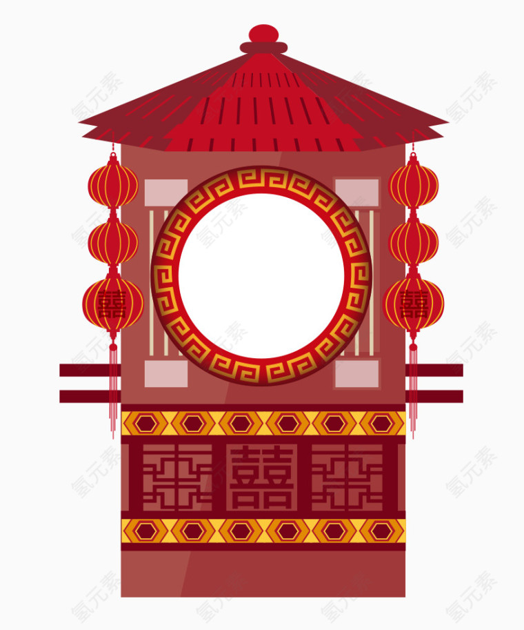红色花轿