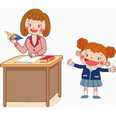 课堂上的老师和学生