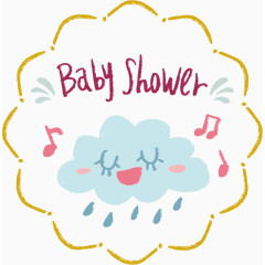 音乐符号邀请卡