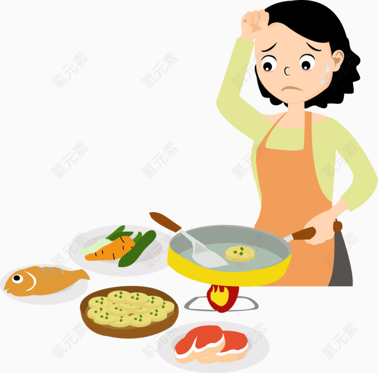 煮饭的妈妈