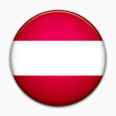 国旗的奥地利world-flag-icons