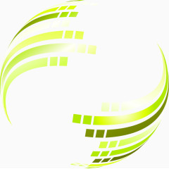 浅绿色科技圆球