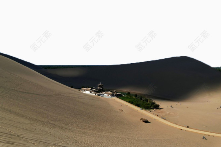 甘肃鸣沙山风景图片1