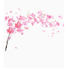 飞舞的花儿图片素材