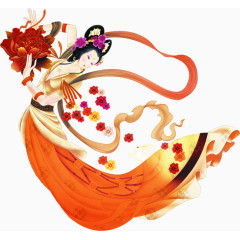 仙女散花