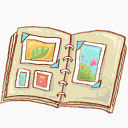 画集韩国手绘风格可爱图标