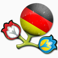 欧元德国欧元- 2012 -团队-图标