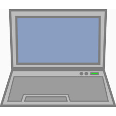 手绘笔记本电脑