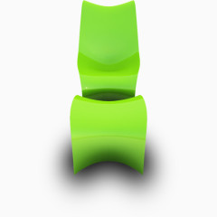 绿色时尚椅子