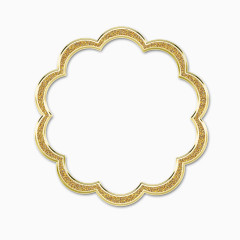 手绘素材边框图片素材 精美圆环边框