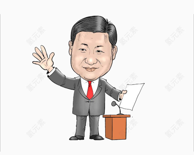 卡通领导人物