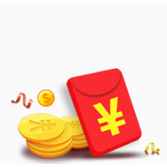 新年装饰金币红包