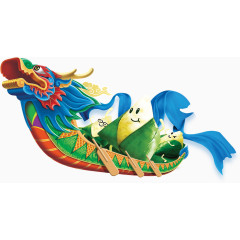 龙舟粽子装饰