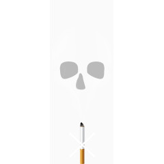 矢量手绘禁烟