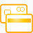 信贷卡片super-mono-yellow-icons