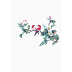 中国风喜上枝头