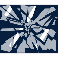 碎裂的玻璃效果