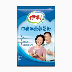 伊利中老年营养奶粉400g