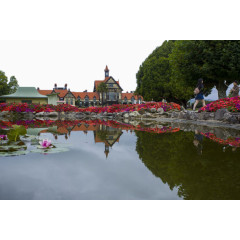 新西兰罗托鲁瓦市政公园一