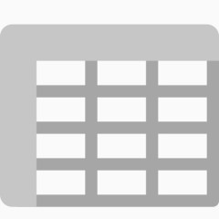 电子表格Trendy-icons