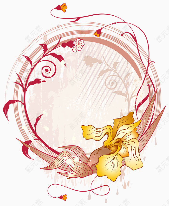古典花纹