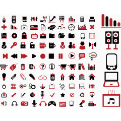 商务办公生活娱乐PPT图标素材