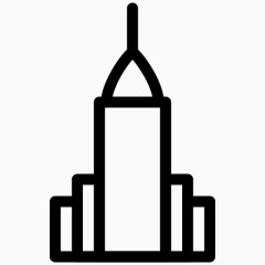 克莱斯勒大厦的图标