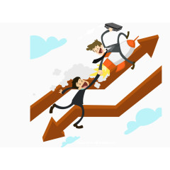 矢量手绘扁平人物