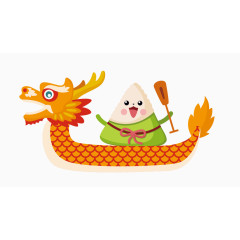 端午节龙舟元素