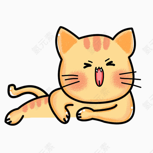 卡通猫咪 