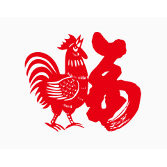 2017年中国风公鸡素材