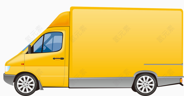 黄色货车