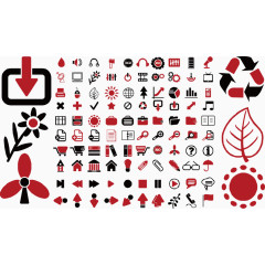 商务办公生活娱乐PPT图标素材