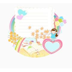卡通手绘节日贺卡装扮