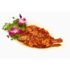 干烧黄鱼图片素材