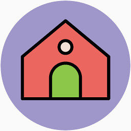 施工卡通建筑矢量图
