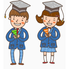 毕业季矢量素材