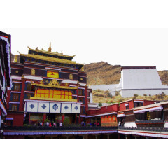 西藏扎什伦布寺风景图片8