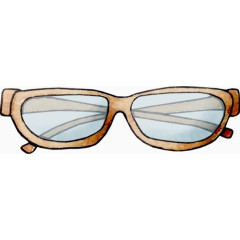 海边沙滩休闲卡通素材