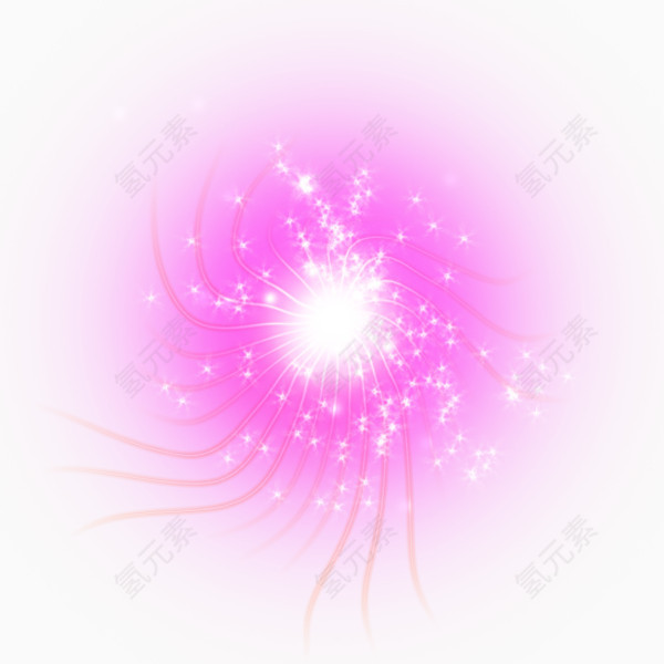 粉色梦幻炫光