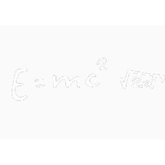 粉笔画简单数学公式