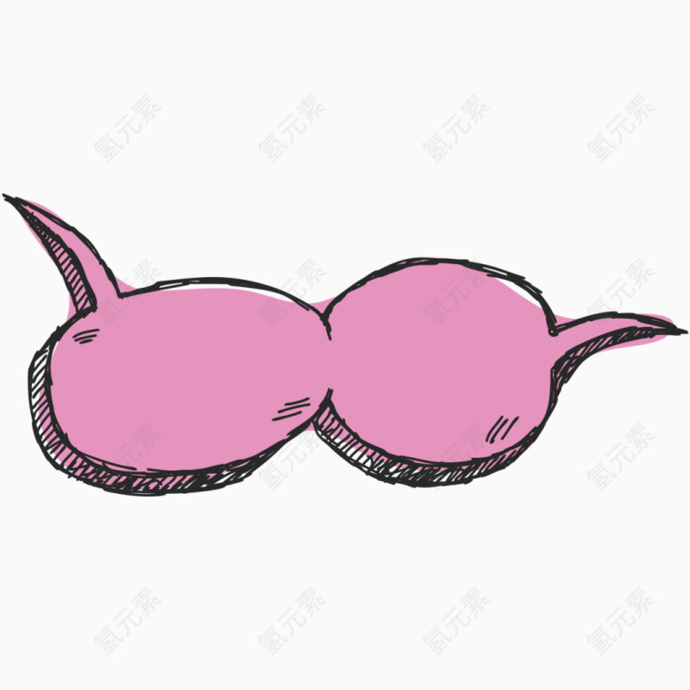 手绘漫画对话框