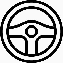 运输方向盘图标