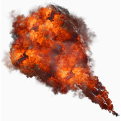 烟火爆炸喷射素材