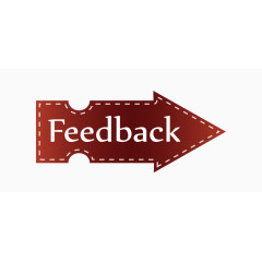 矢量标签渐变深红