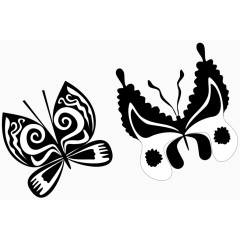 蝴蝶花纹