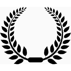 简约橄榄枝边框