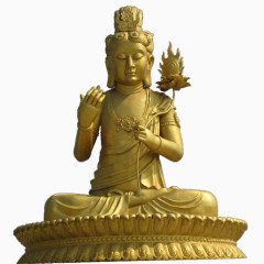 经典佛像PNG透明图片